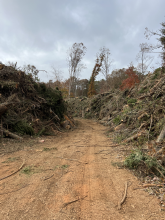 One of the many paths through TMDS as more debris is collected