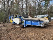 The industrial wood chipper getting a short break